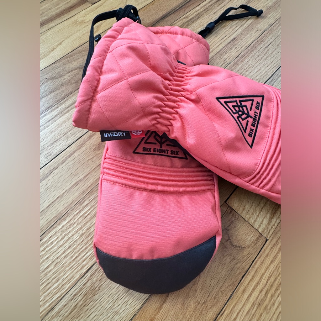 686 Ladies Jubilee Mitten Womens Large Hot Coral